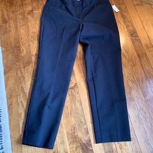 Talbots petites stretch straight leg‎ trousers. NWT. Originally 129
